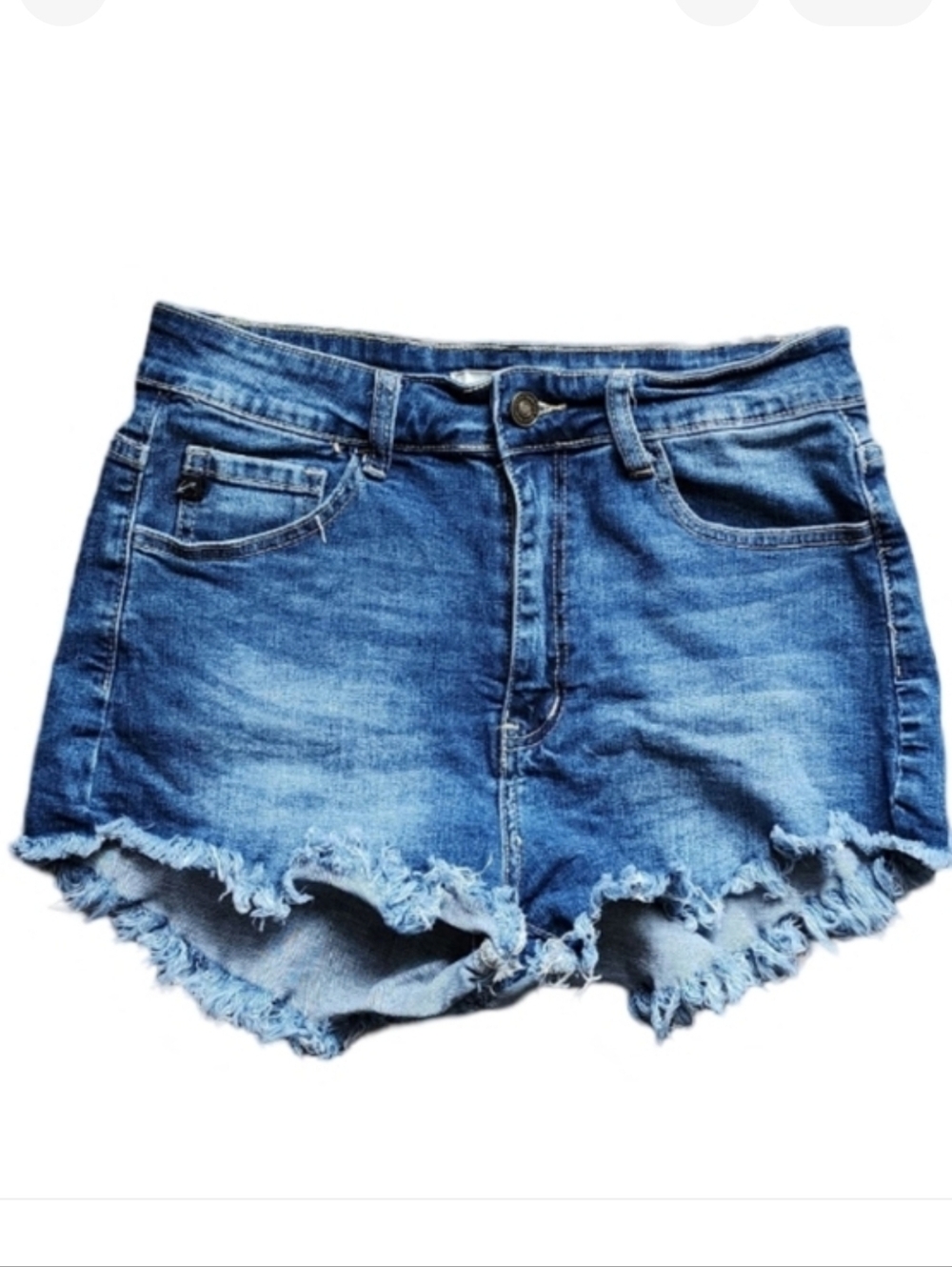 KanCan Blue‎ Cut-off Denim Shorts Women's Jr Size 9/28